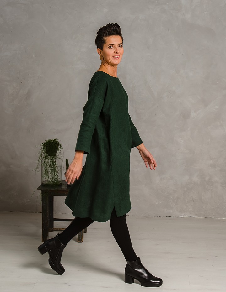 Dress MONICA green
