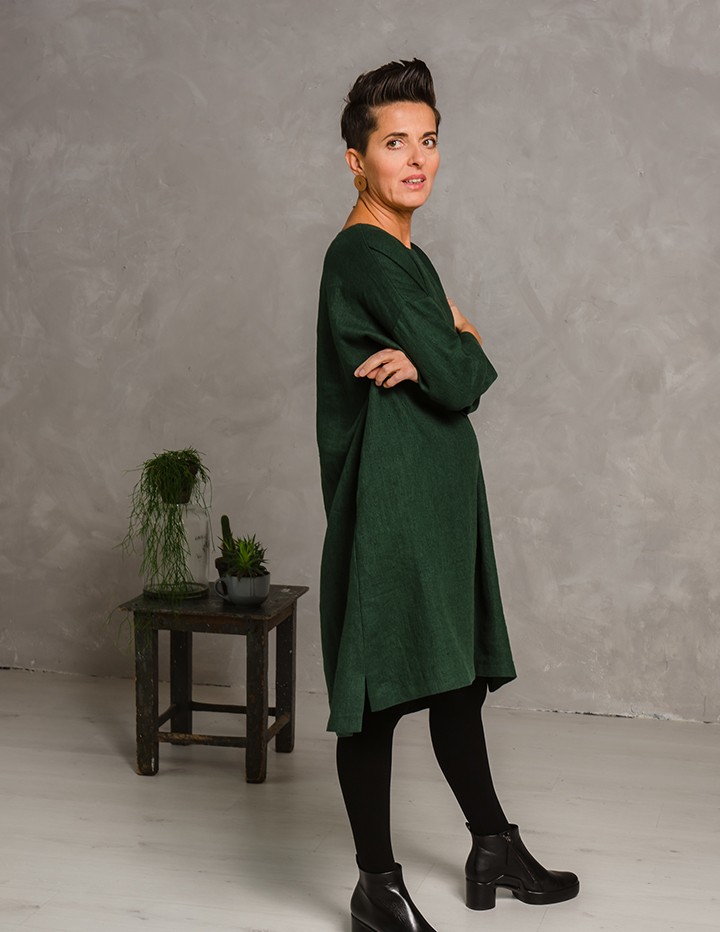 Dress MONICA green