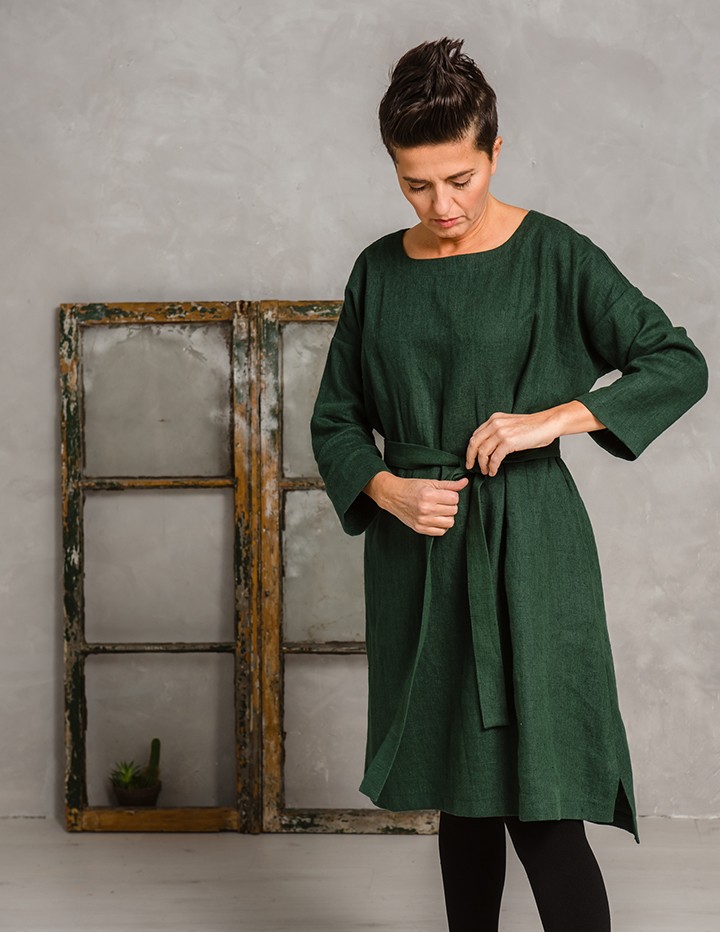 Dress MONICA green