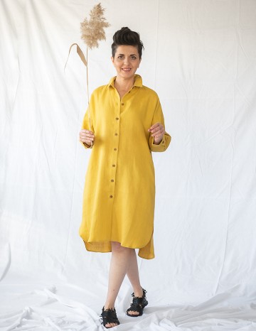Särk-kleit IRIS kollane