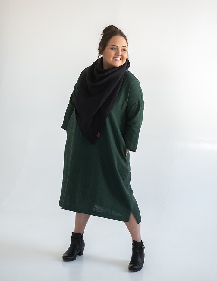 Kleit MONICA+ roheline