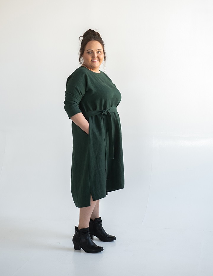 Kleit MONICA+ roheline