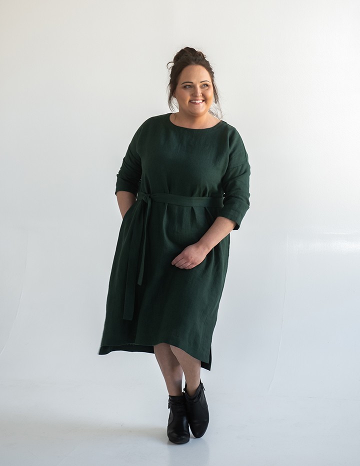 Kleit MONICA+ roheline