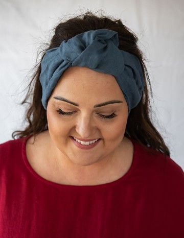 Headband blue