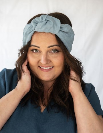 Headband lightblue