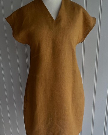 Dress ELLA camel