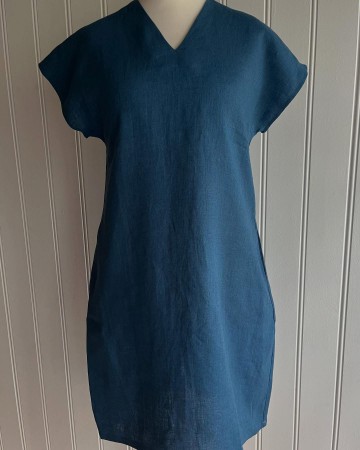Dress ELLA indigo-blue