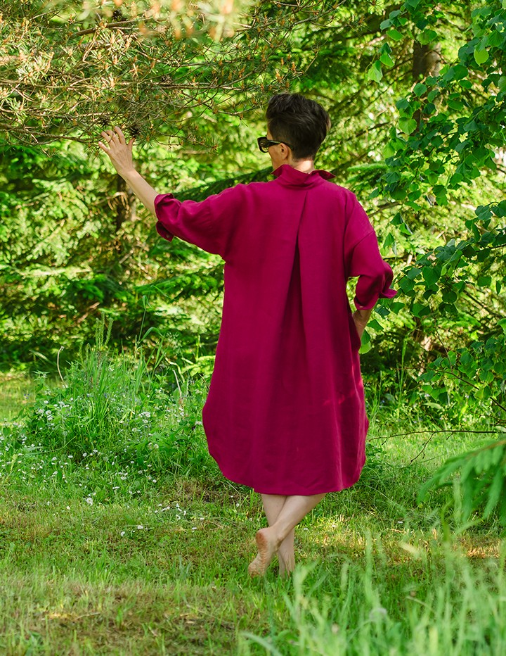 Särk-kleit IRIS fuksia