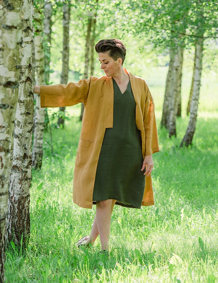 Mantel ADELE õhuke camel